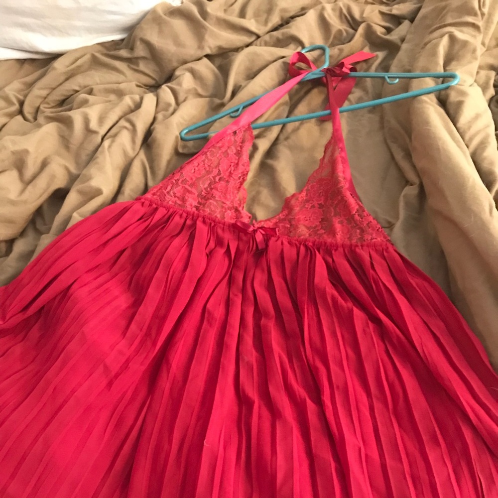 Red lingerie